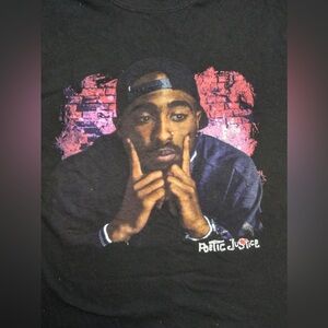 Tupac Shakur Poetic Justice tee shirt